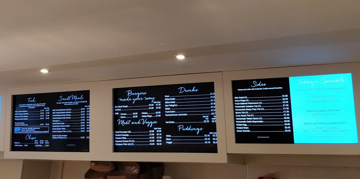 Menu The Bay Fish & Chips-9