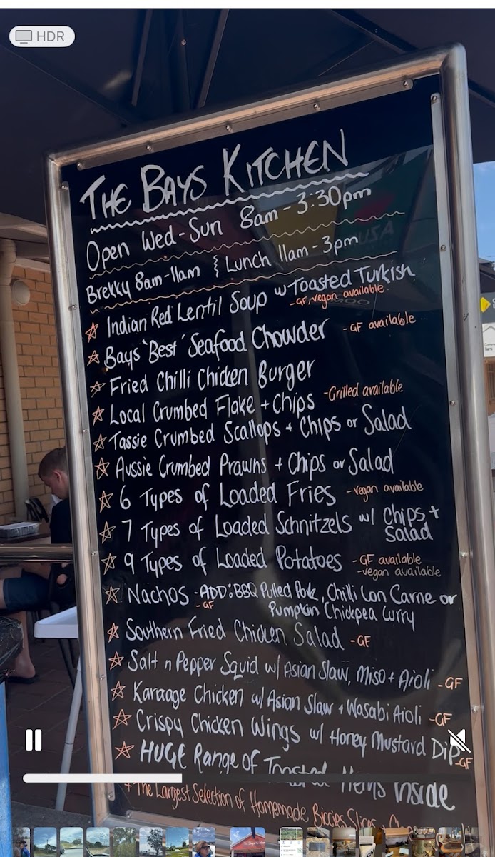 Menu The Bays Kitchen-1
