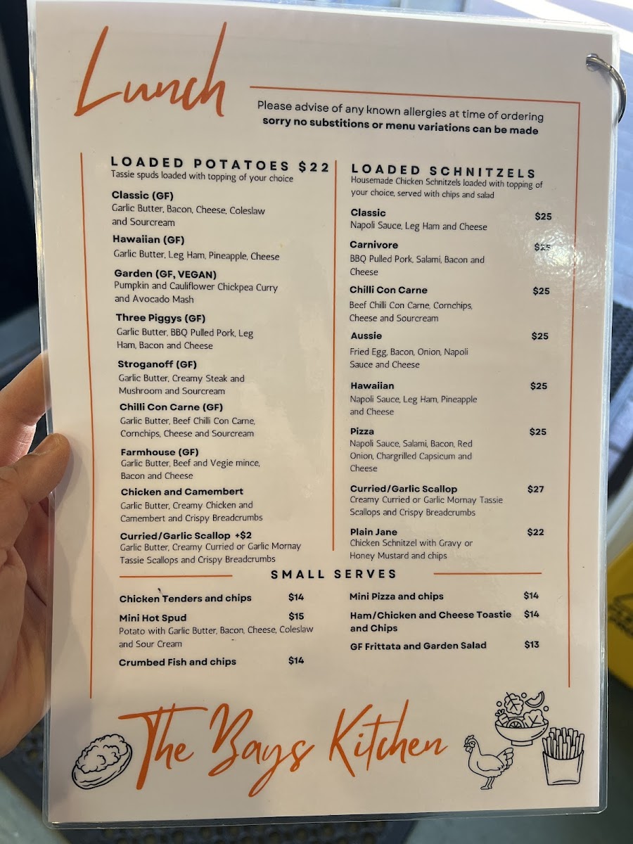 Menu The Bays Kitchen-2