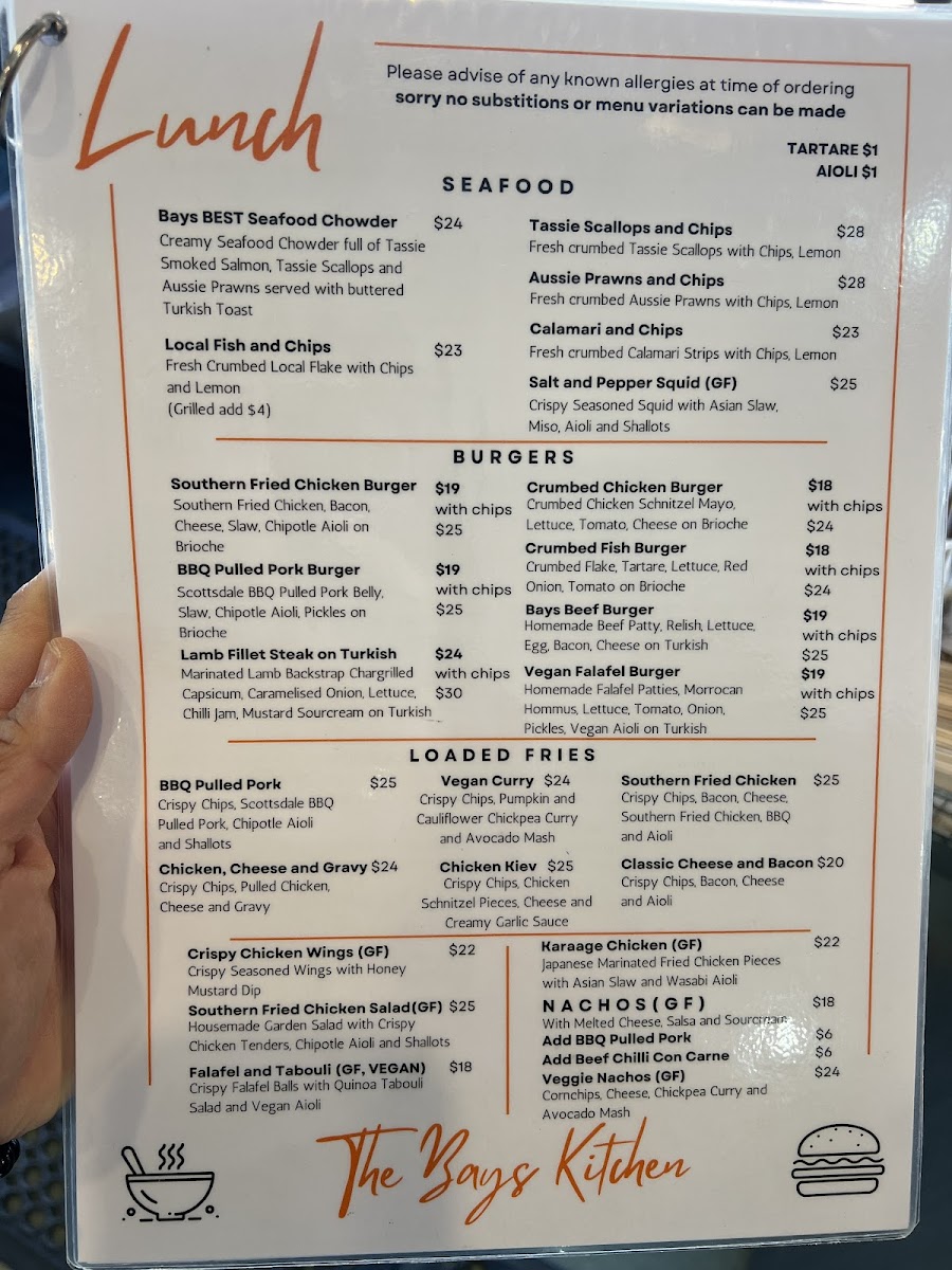 Menu The Bays Kitchen-3