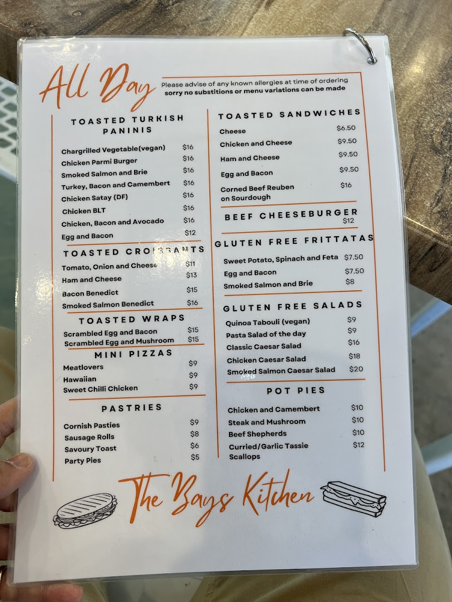Menu The Bays Kitchen-7