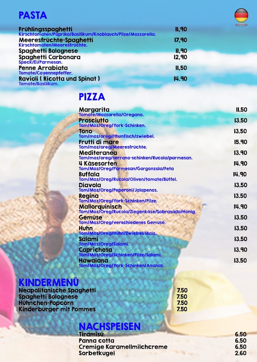 Menu The Beach Bar-3