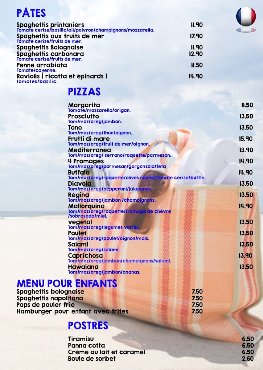 Menu The Beach Bar-4