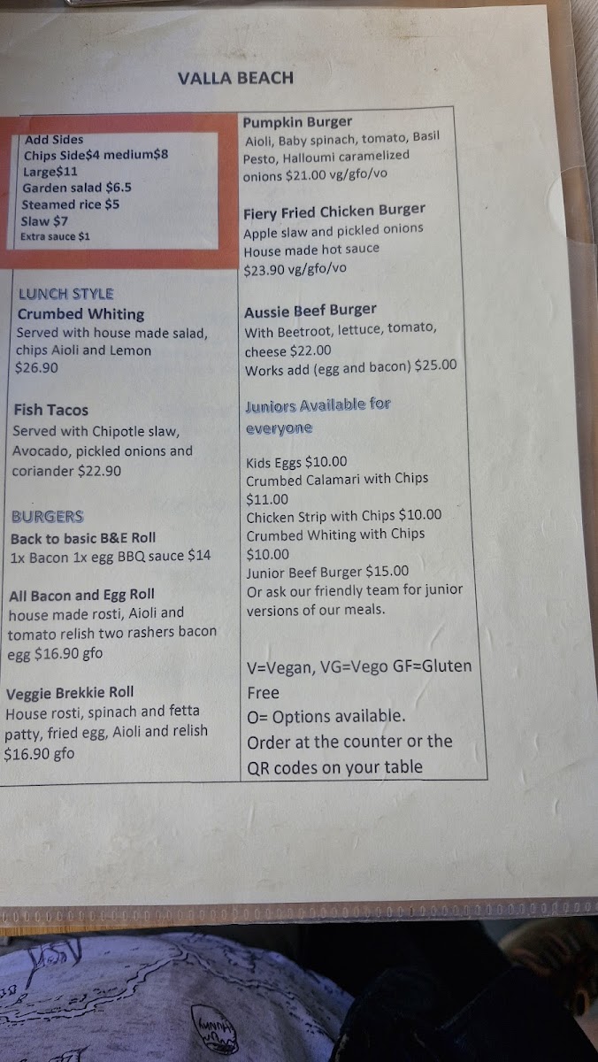 Menu The Beach House Providore-2