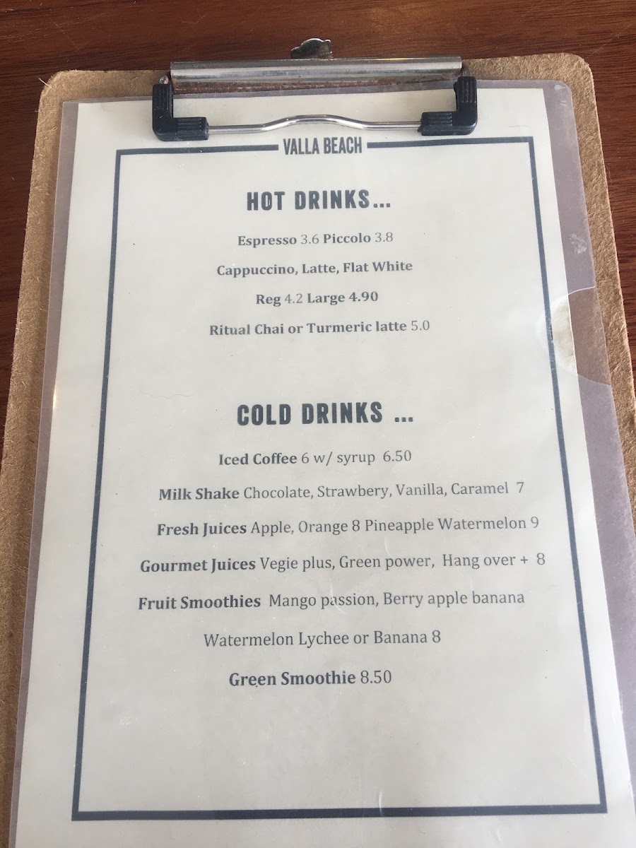 Menu The Beach House Providore-5
