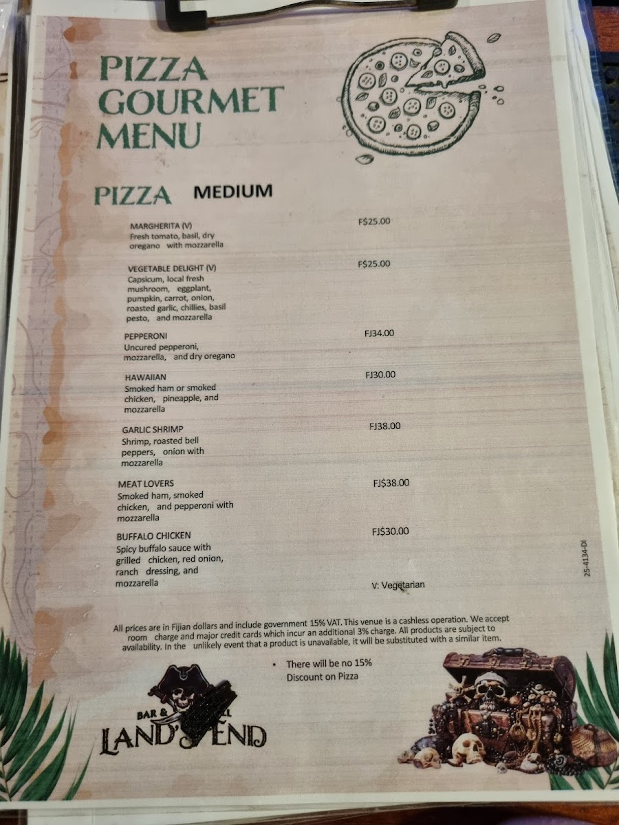 Menu The Beach Shack Bar & Grill-3