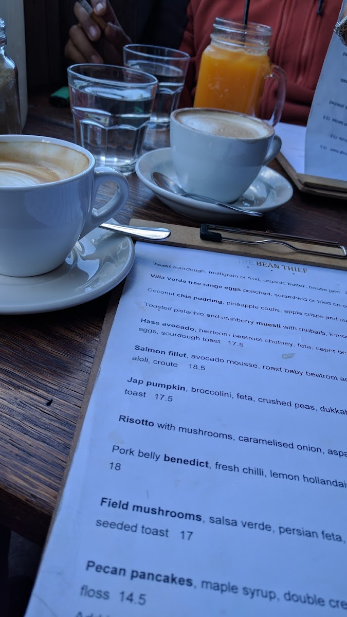 Menu The Bean Thief-4