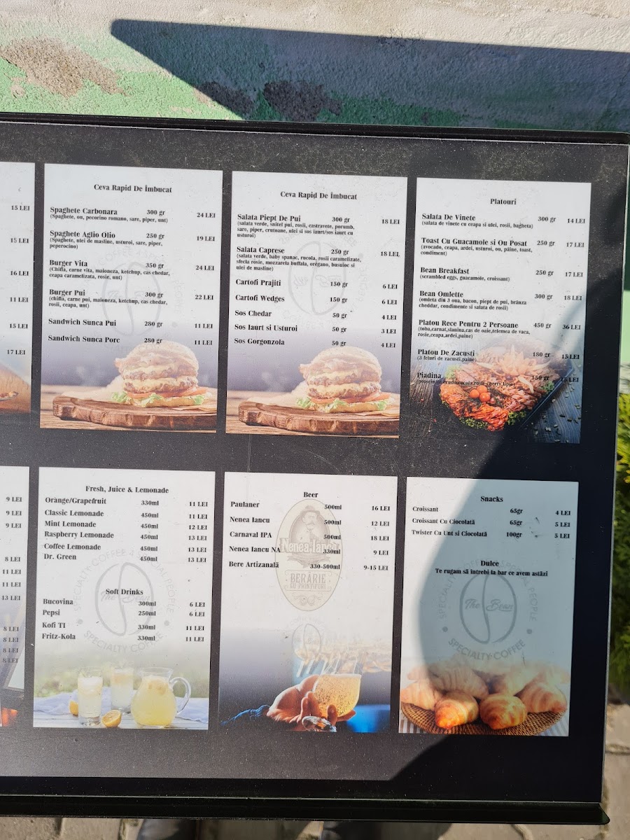 Menu The Bean-7