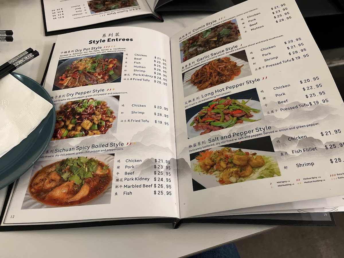 Menu The Best Sichuan 一品成都21-4