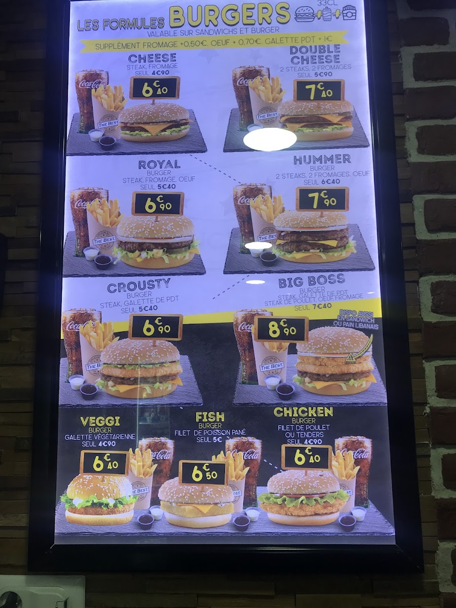 Menu The Best Thourotte-2