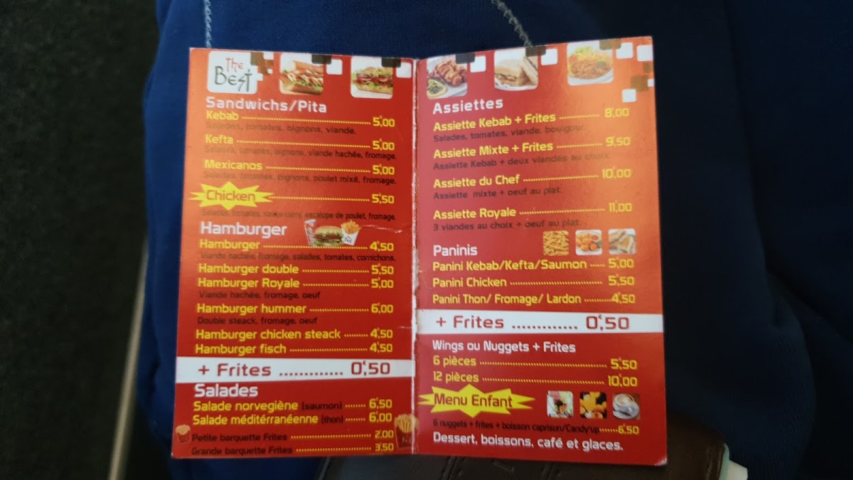 Menu The Best Thourotte-4