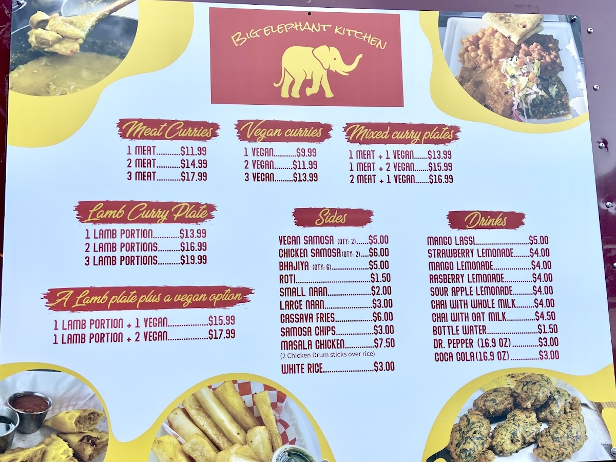 Menu The Big Elephant Kitchen-2