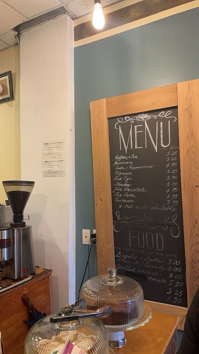 Menu The Big Guy's Little Coffee Shop-3