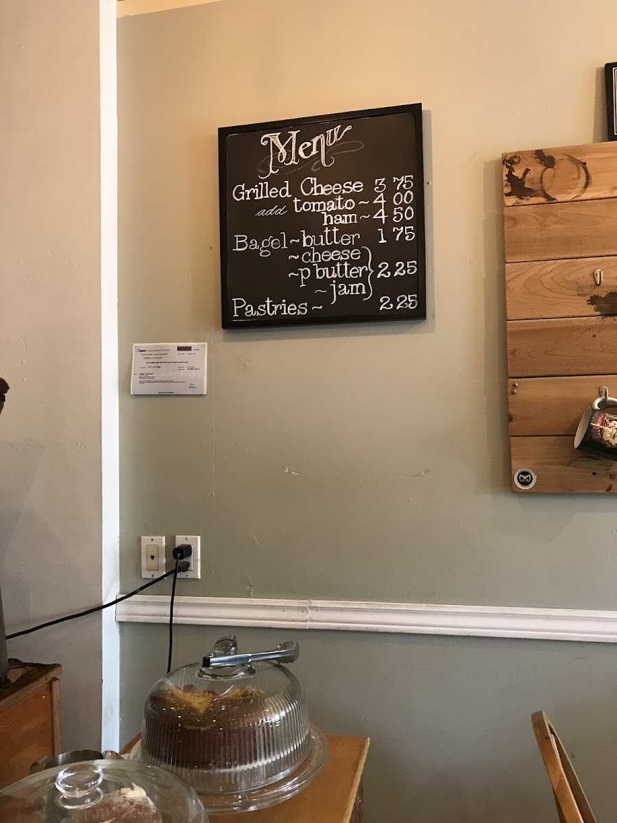 Menu The Big Guy's Little Coffee Shop-4