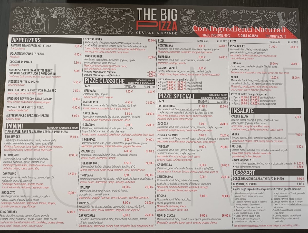 Menu The Big Pizza-1