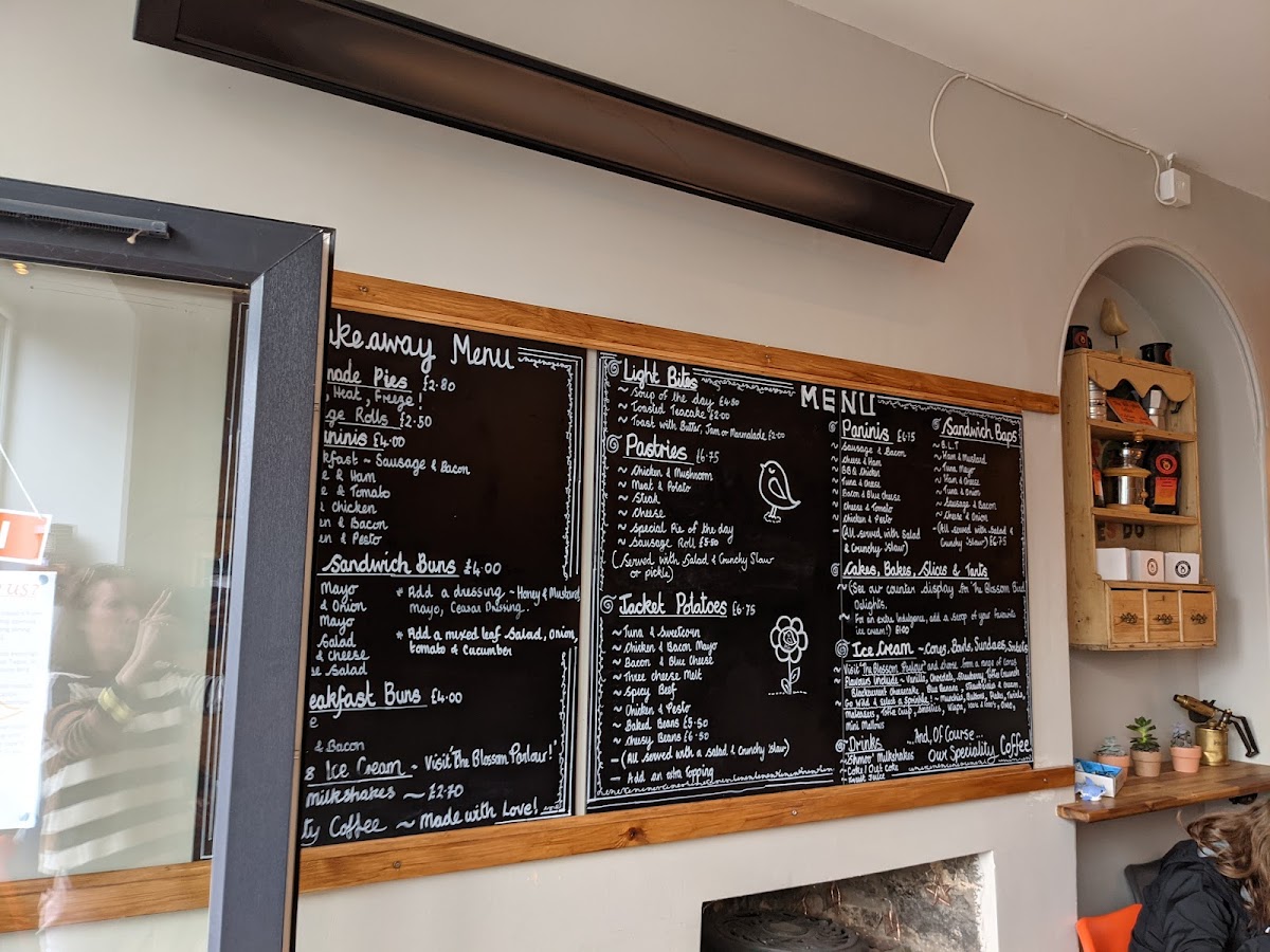 Menu The Blossom Bird-2