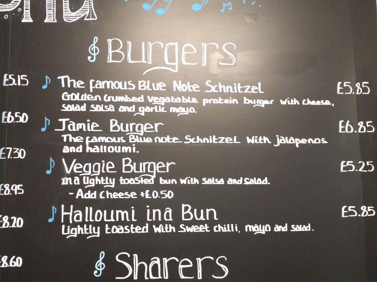 Menu The Blue Note Cafe-2