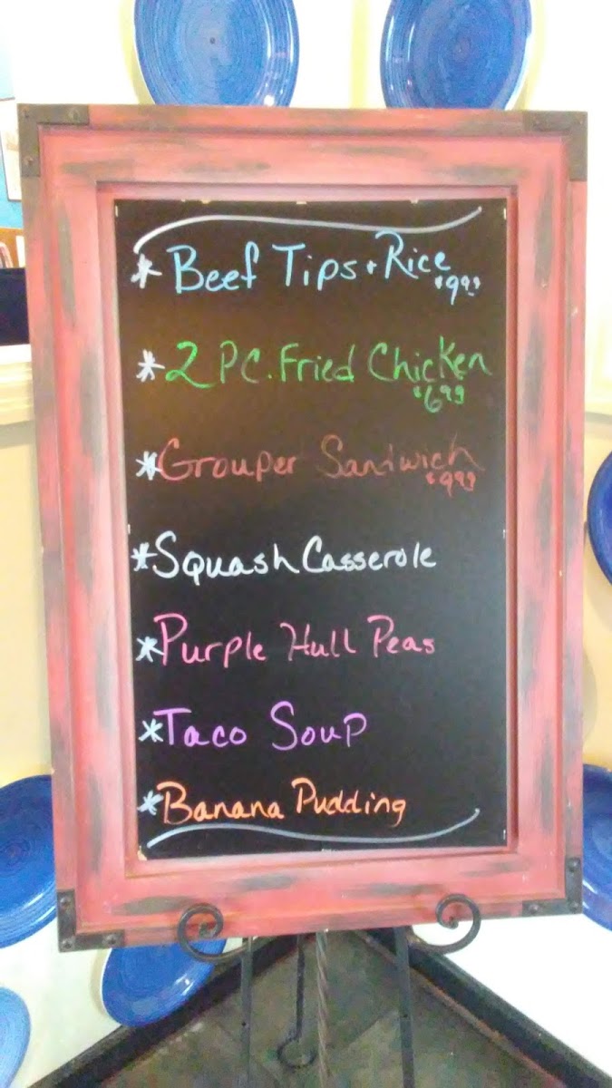 Menu The Blue Plate - West-9