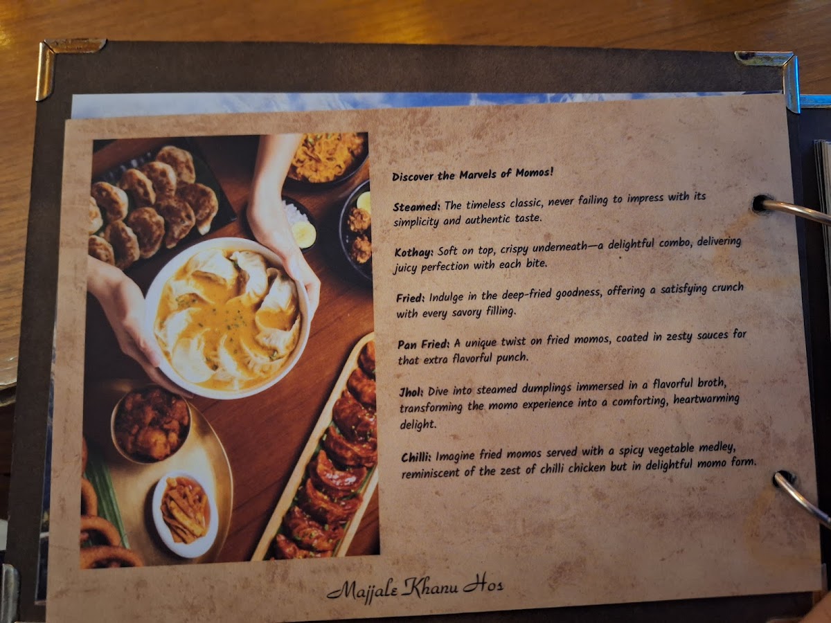 Menu The Blue Poppy Thakali-10