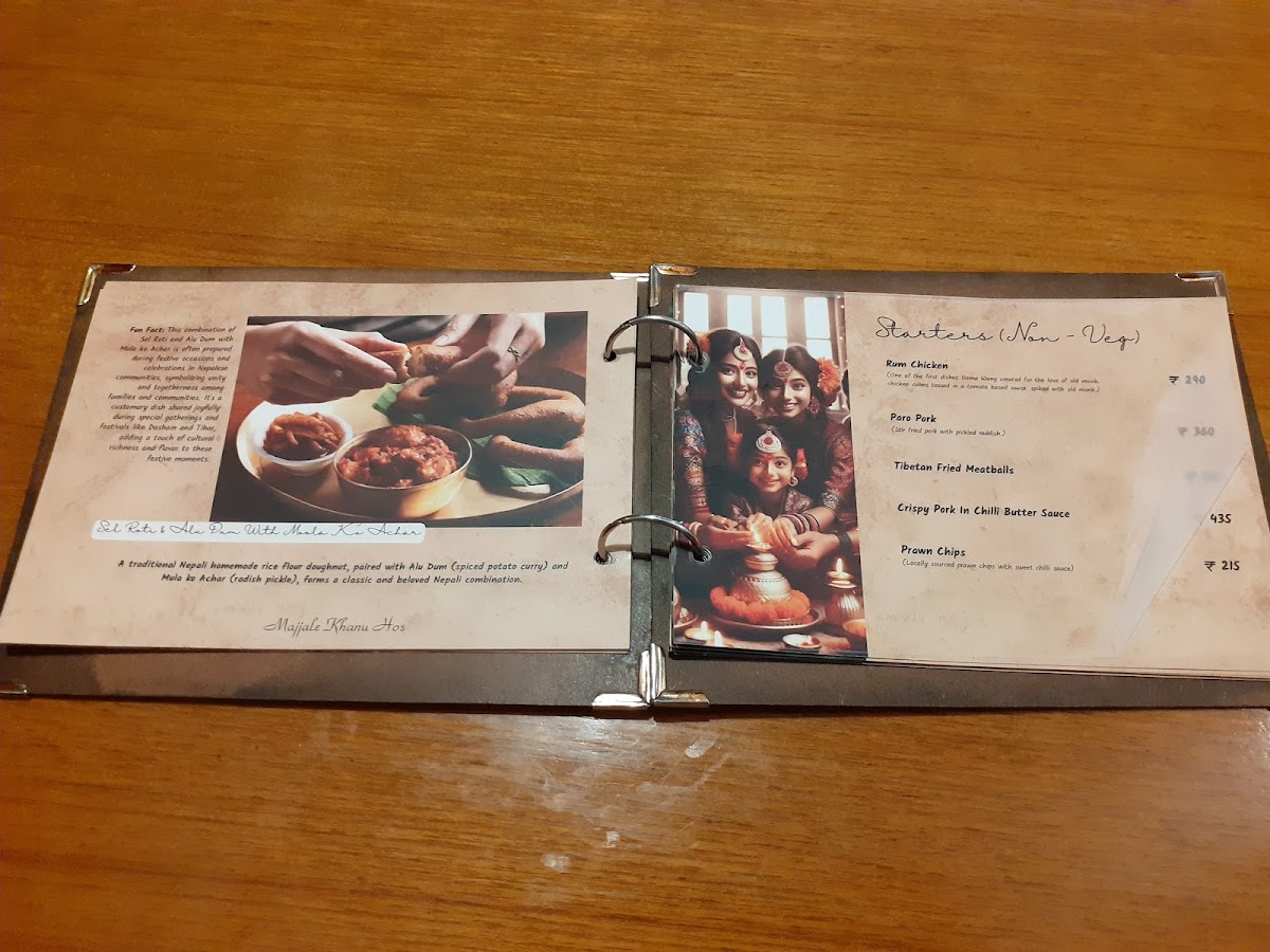 Menu The Blue Poppy Thakali-2