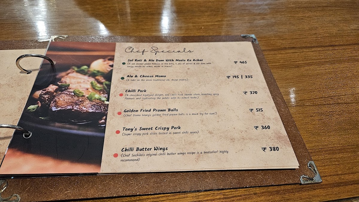 Menu The Blue Poppy Thakali-4