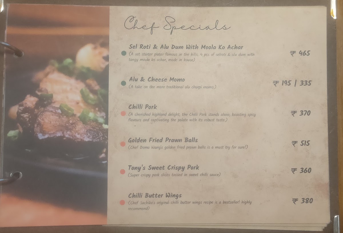 Menu The Blue Poppy Thakali-5