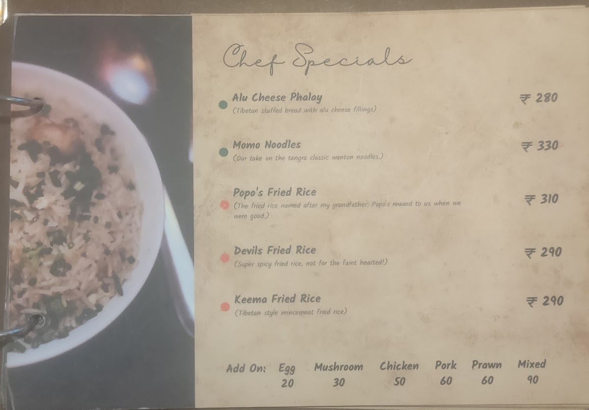 Menu The Blue Poppy Thakali-8
