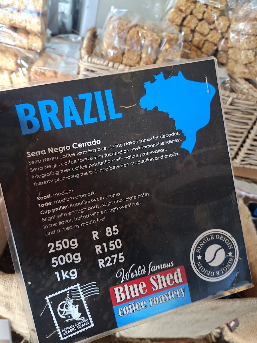 Menu The Blue Shed Coffee Roastery-1