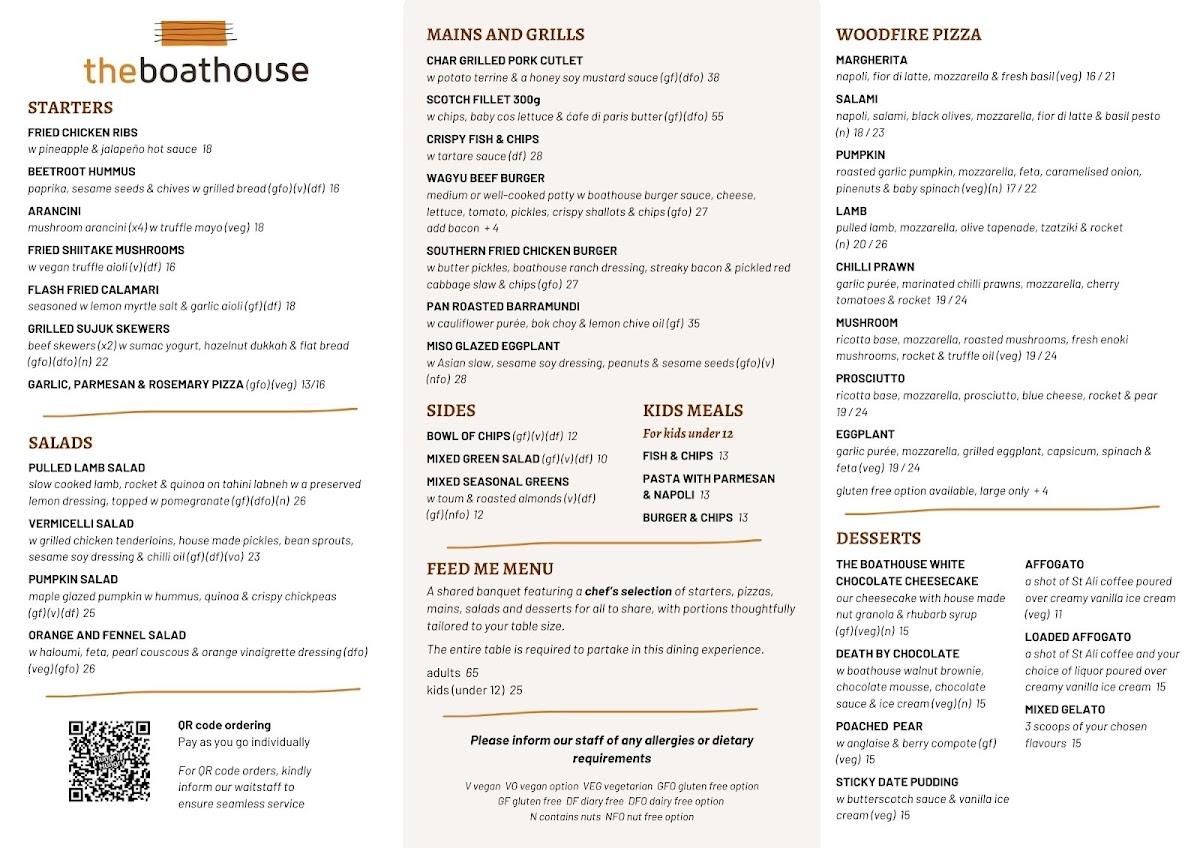 Menu The Boathouse-1