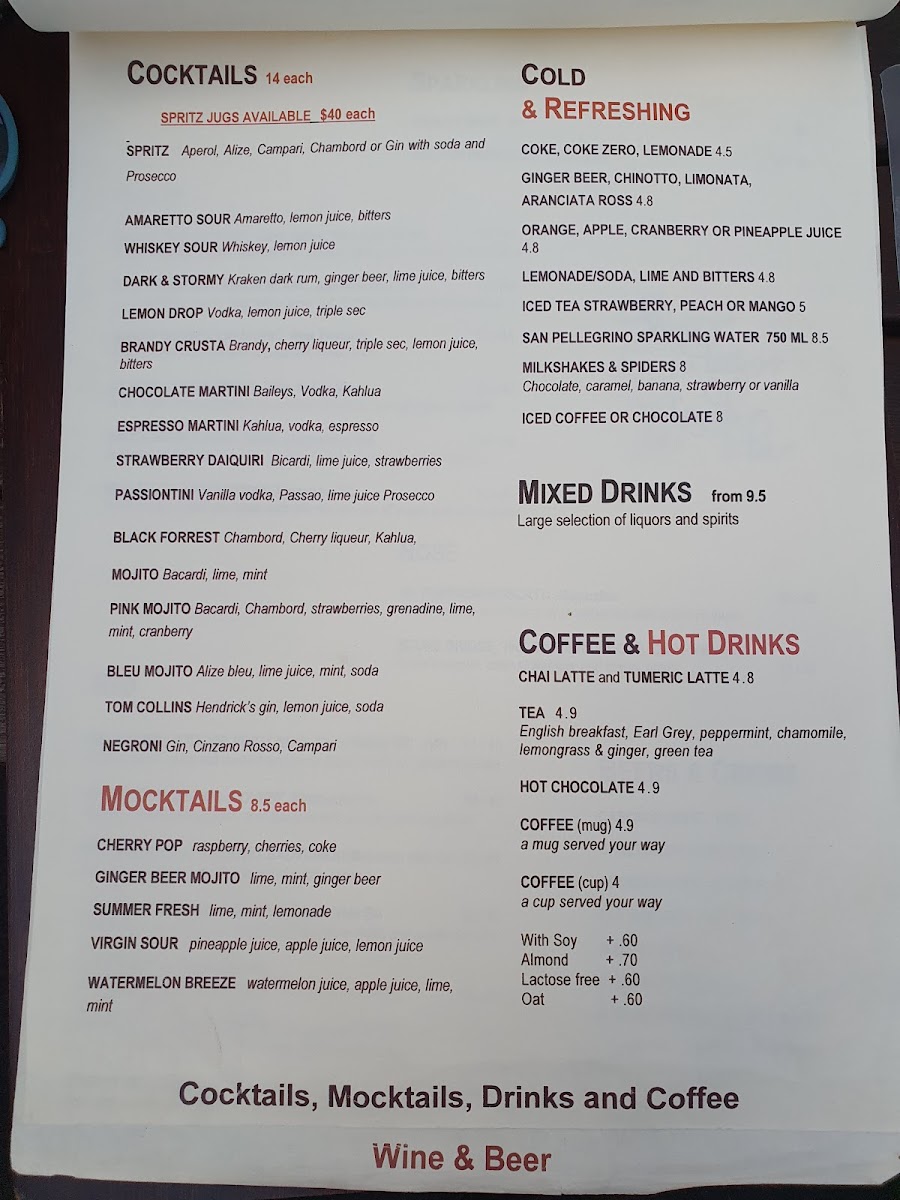 Menu The Boathouse-2