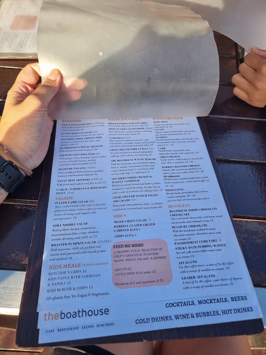 Menu The Boathouse-6