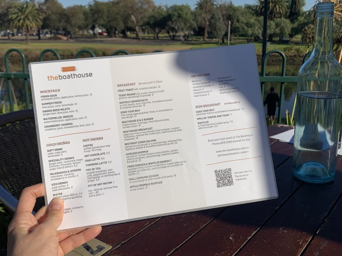 Menu The Boathouse-7