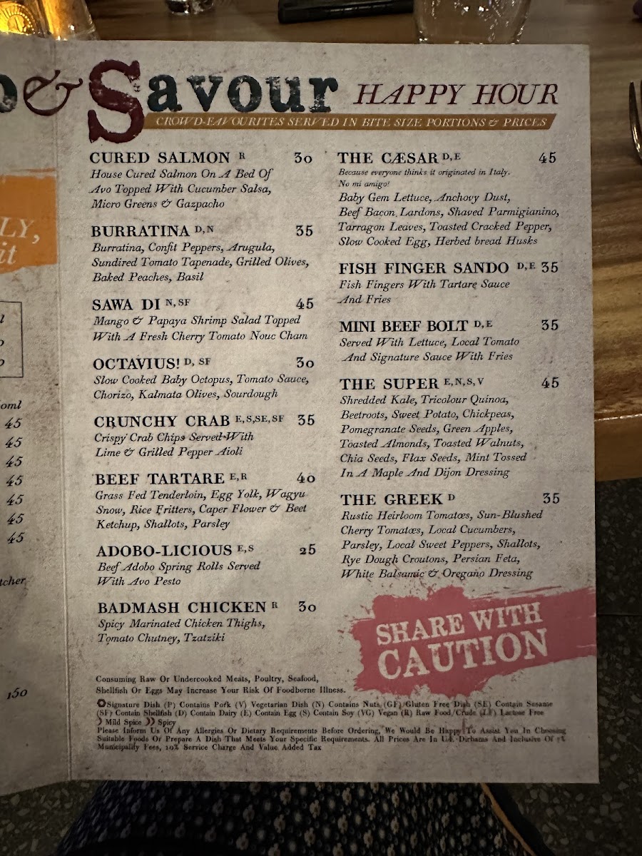 Menu The Bolt Hole-10