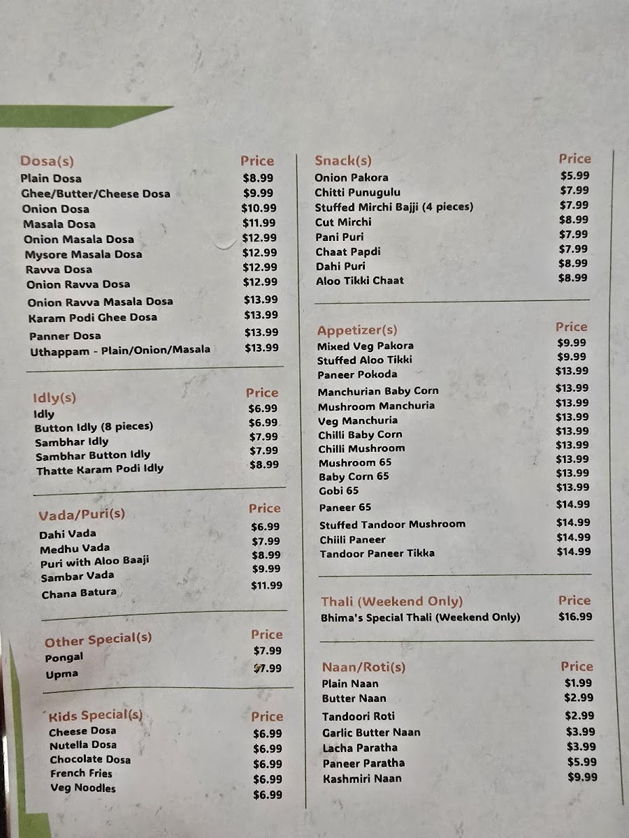 Menu The Bombay Grill -Markham--1