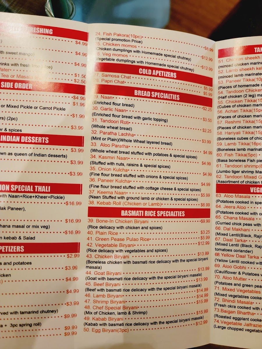 Menu The Bombay Grill -Markham--3