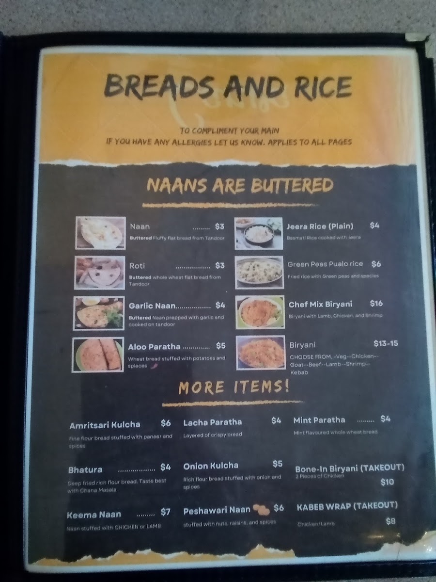 Menu The Bombay Grill -Markham--8