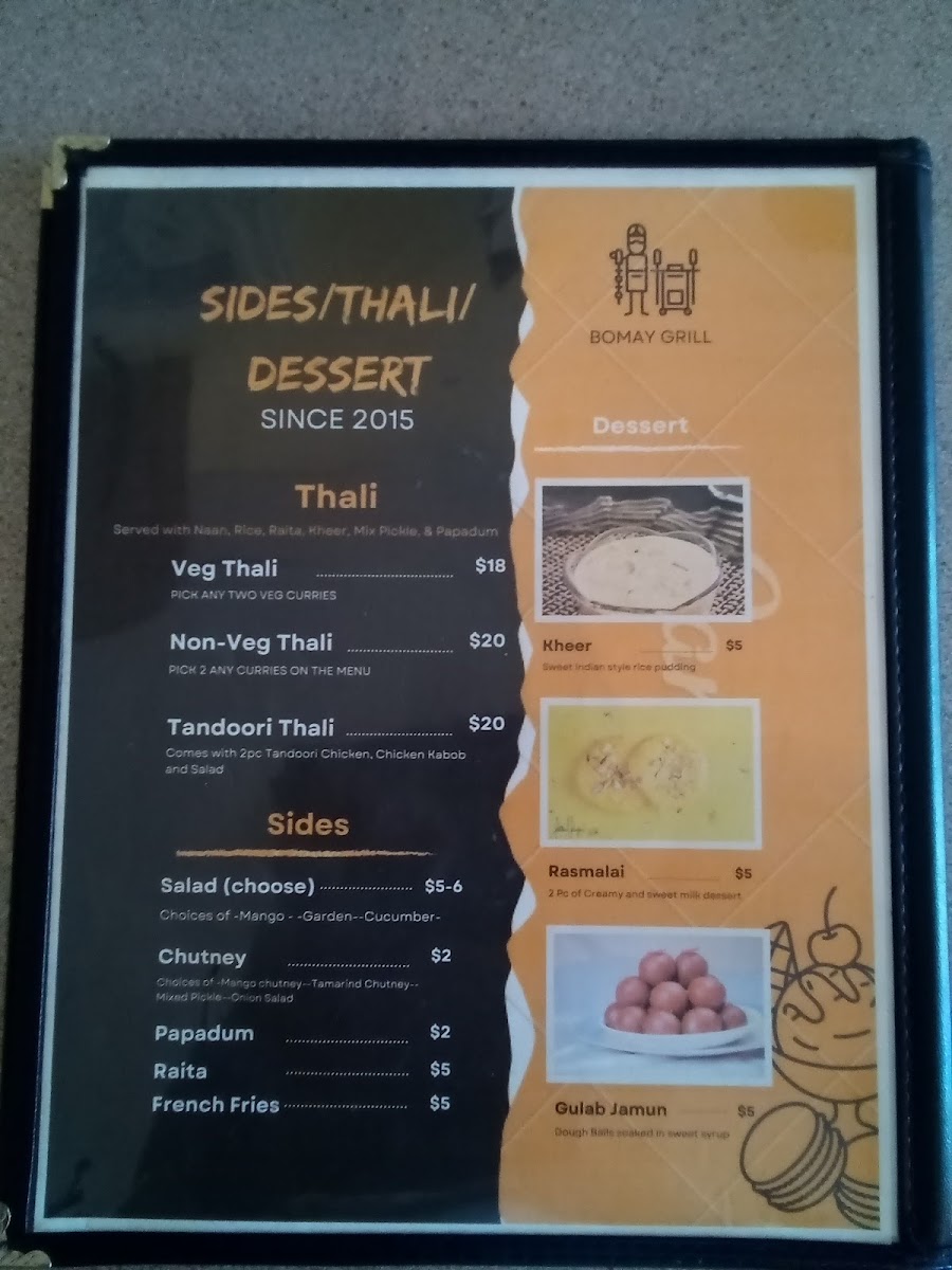 Menu The Bombay Grill -Markham--9