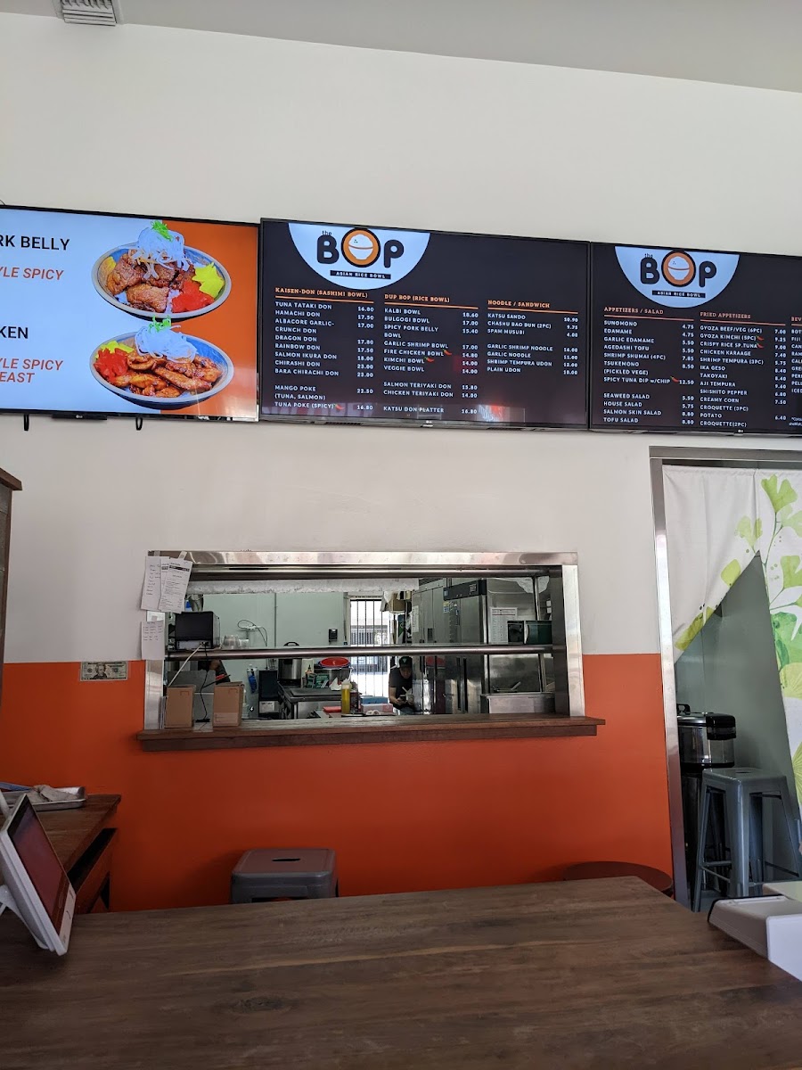 Menu The Bop-2