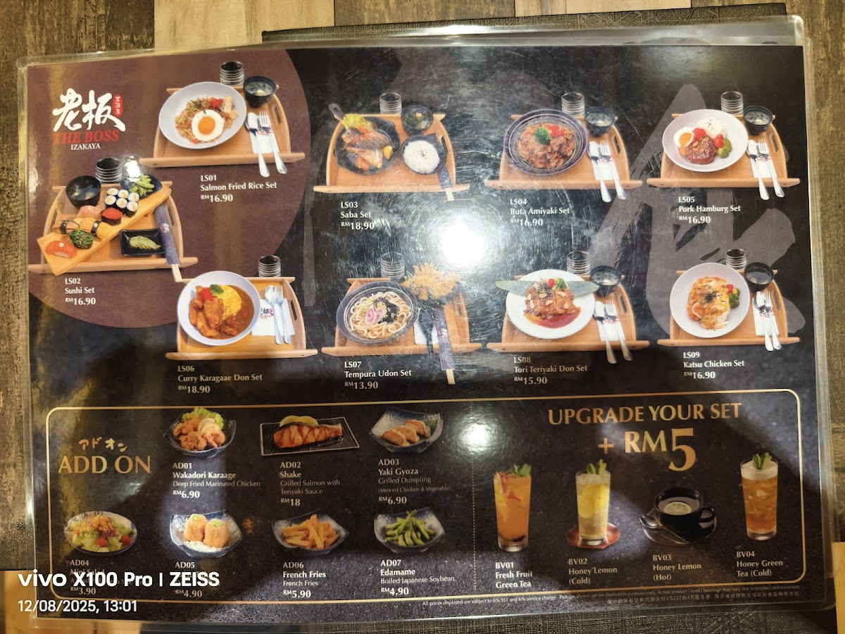 Menu The Boss Izakaya-8