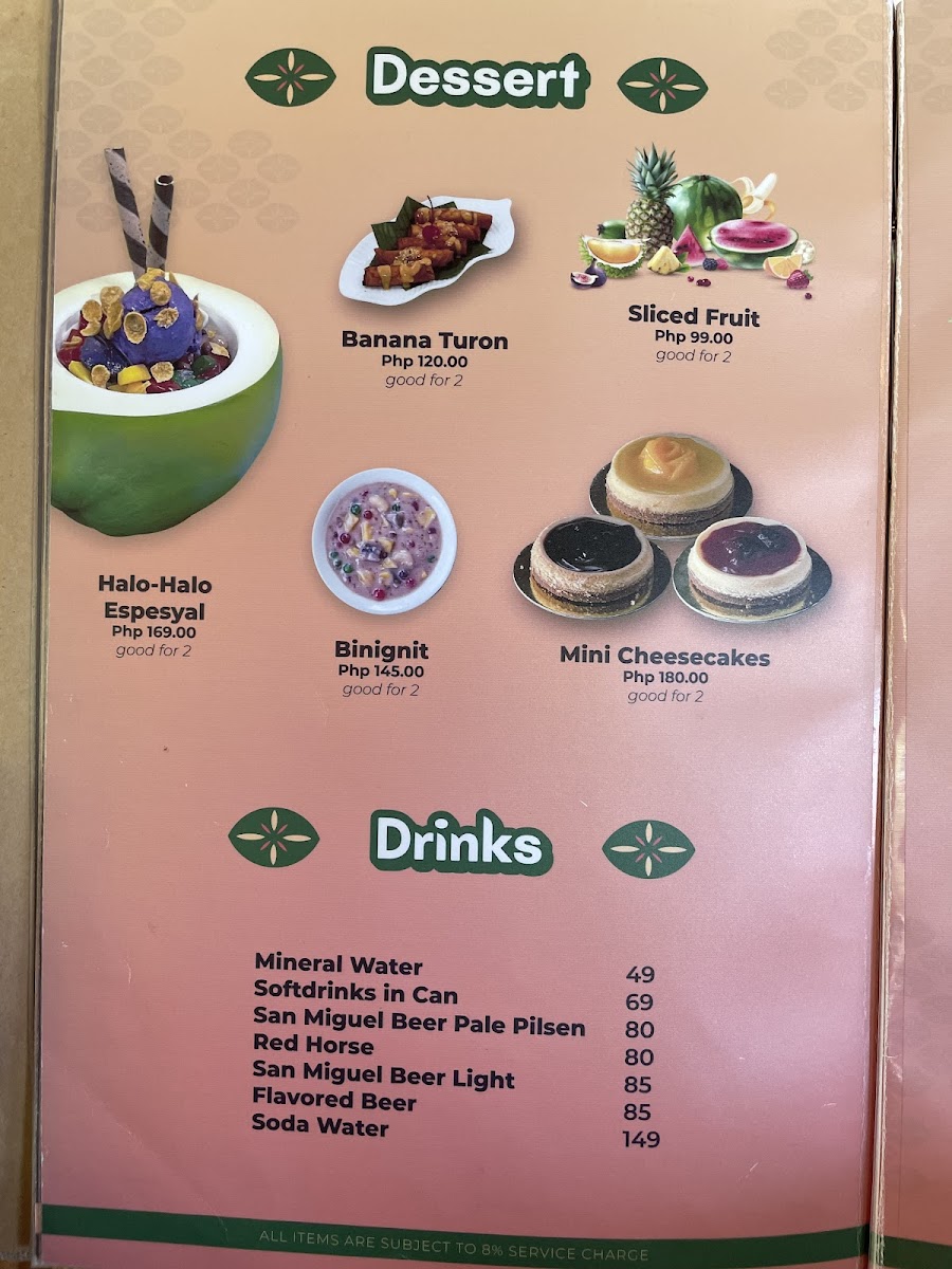 Menu The Boundary Café & Restaurant - Alcantara-8