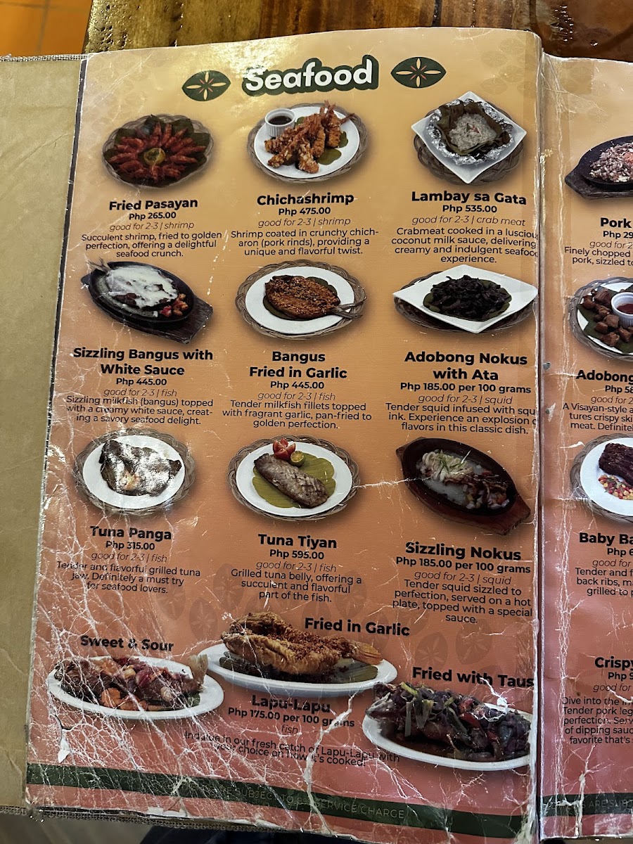 Menu The Boundary Café & Restaurant - Alcantara-9