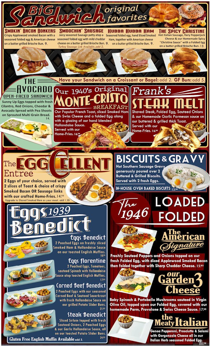 Menu The Breakfast Spot Club - Lake George-3