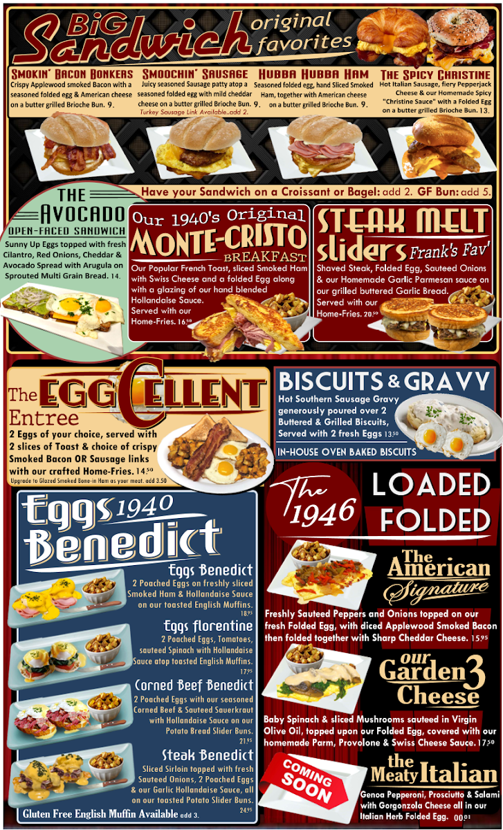 Menu The Breakfast Spot Club - Lake George-5