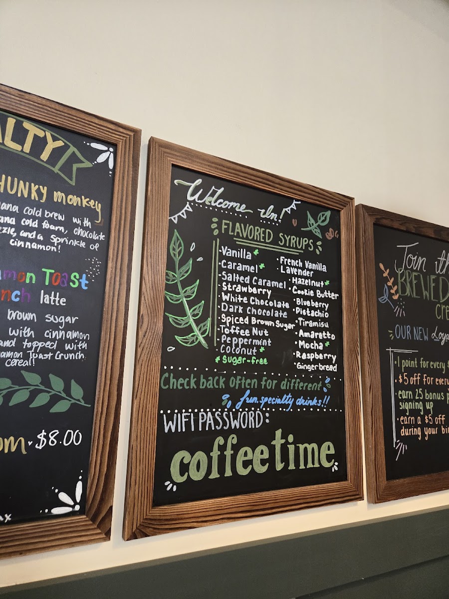 Menu The Brewed Awakening Cafe-3