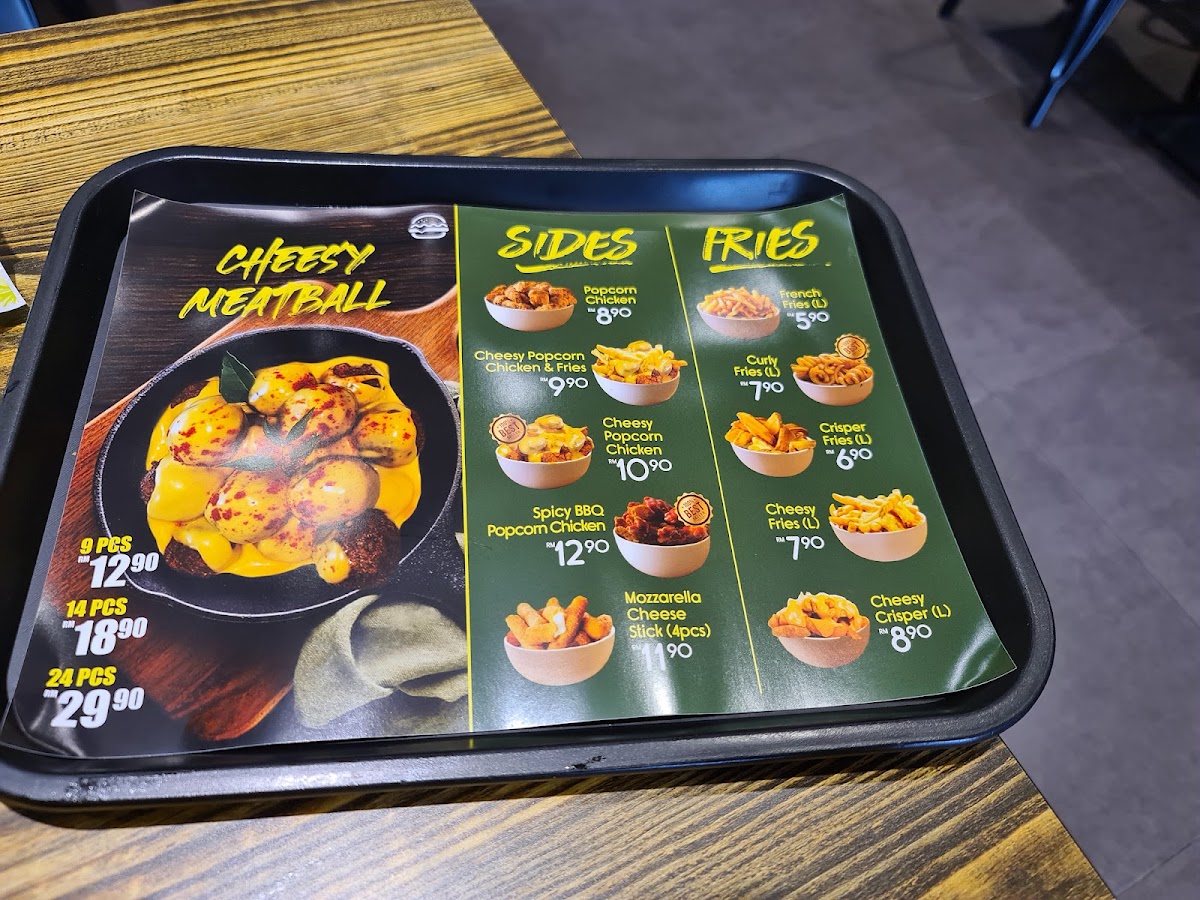 Menu The Brgr - Kuala Lumpur Setapak-10