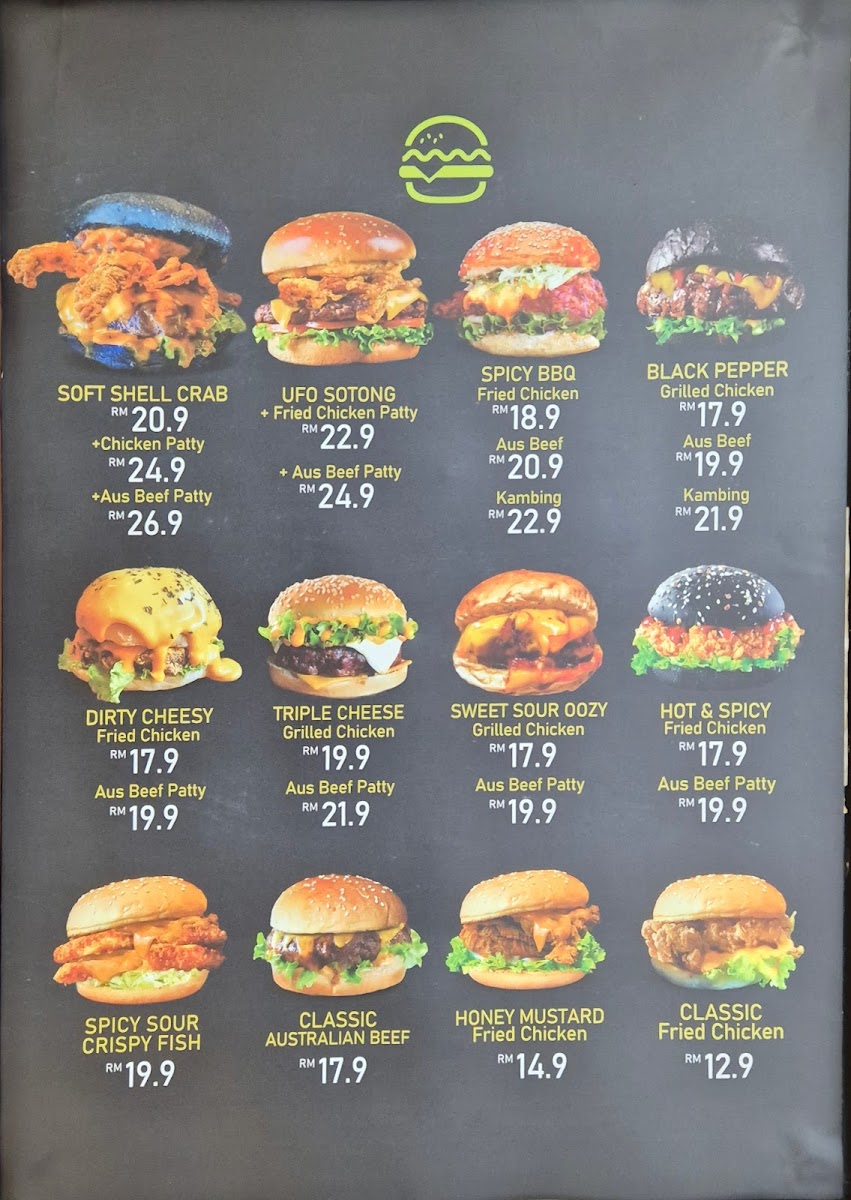 Menu The Brgr - Kuala Lumpur Setapak-3
