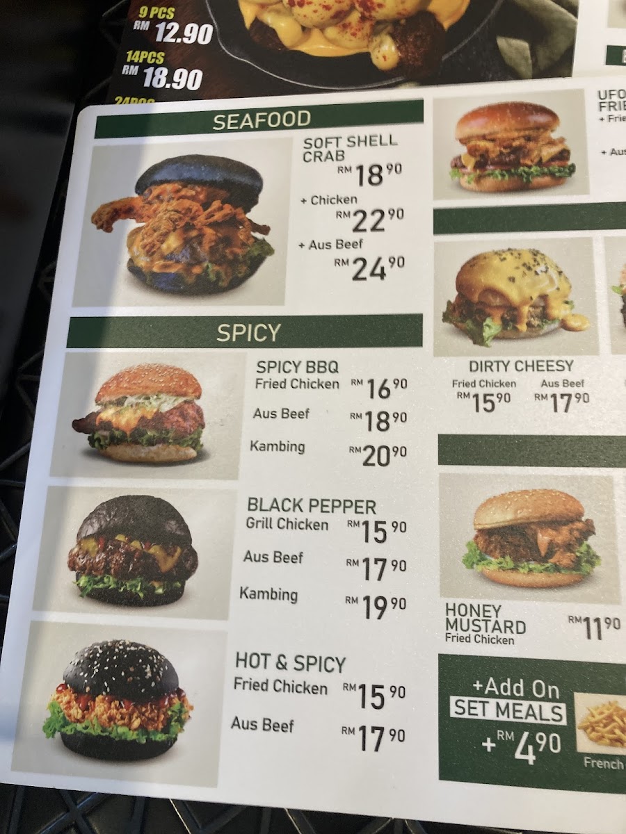 Menu The Brgr - Kuala Lumpur Setapak-9