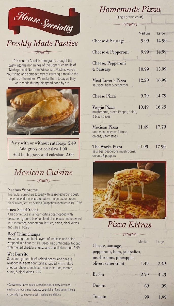 Menu The Brick-4