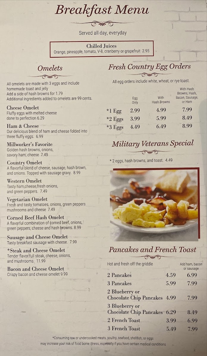 Menu The Brick-5