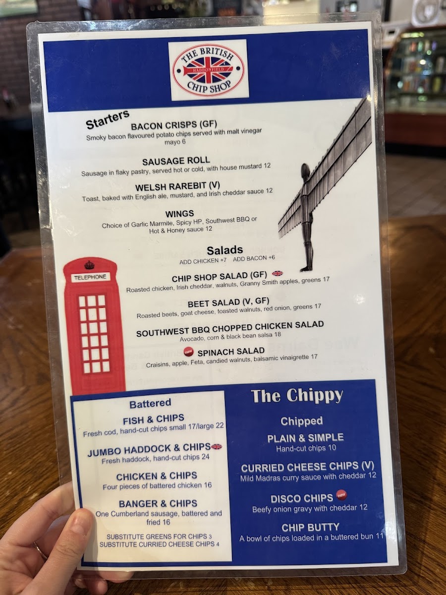 Menu The British Chip Shop-3